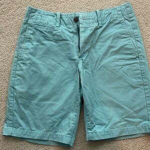 Men's Gap Lived In shorts sz 32 Teal/Blue Green